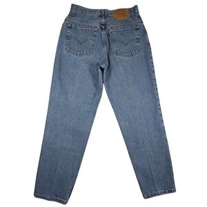 Vintage Levis 550 Relaxed Fit Tapered Leg Jeans Medium Wash Blue 10 MIS S 28x28